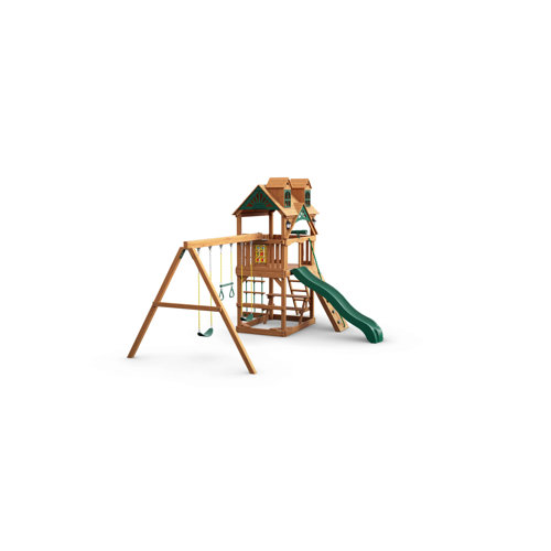 Gorilla Playsets Chateau Swing Set & Reviews Wayfair